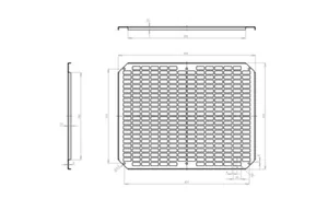 Asennuslevy Fibox MP Arca - ASENNUSLEVY ARCA MPP ARCA 4050