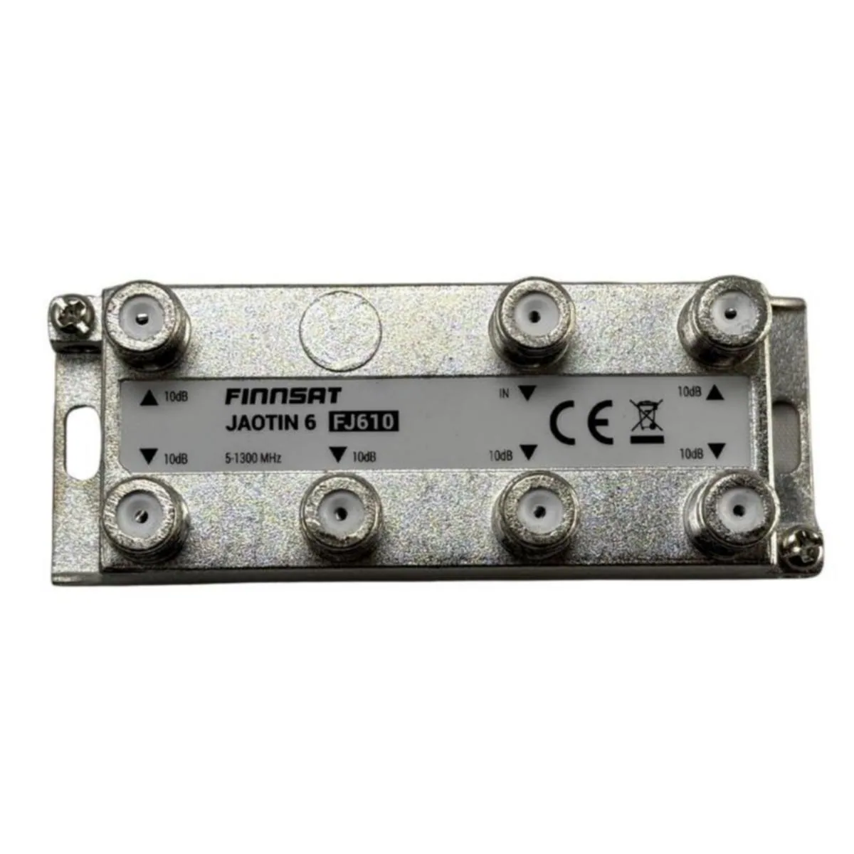 Jaotin Finnsat 5-1300 MHz, 6-way 2 5-1300MHz 10dB Grade1