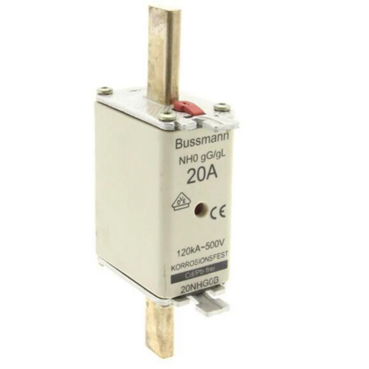 Kahvasulake Bussmann 500VAC 20NHG0B gG-gL 20A 0