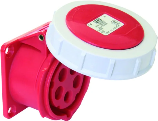 Kojepistorasia PCE IP44/IP67 3252-6F70 32A 5P 400V IP67