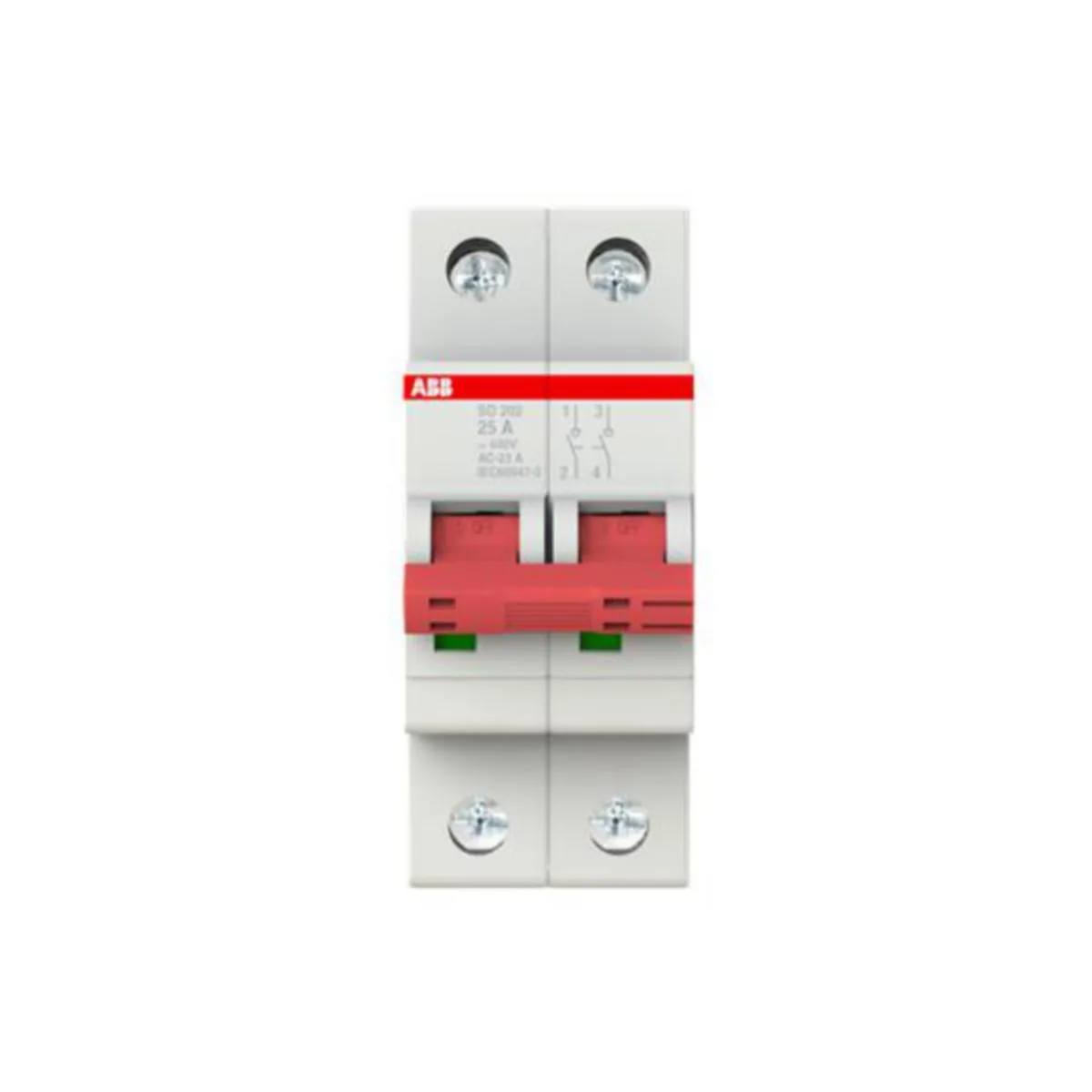 Kuormankytkin vipu ABB SD200 2P 25A