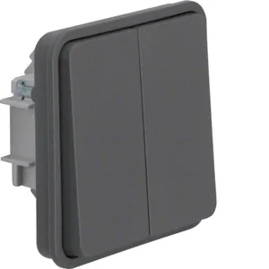 Kytkin Hager W.1 pinta/uppo 5, vivulla - KYTKIN W.1 5/10A/250V/IP55 KJ HAR