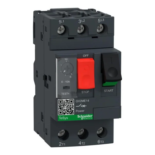 Moottorinsuojakatkaisija Schneider Electric TeSys GV2ME GV2ME14 6-10A