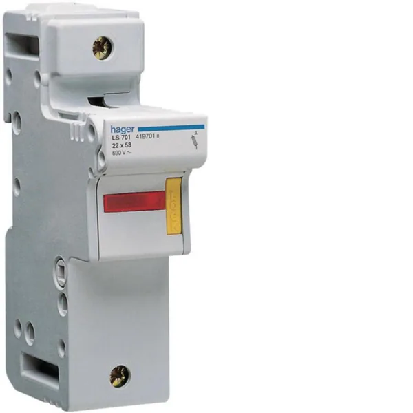 Putkisulakealusta Hager LS701 1-NAP L58 PUTKISUL