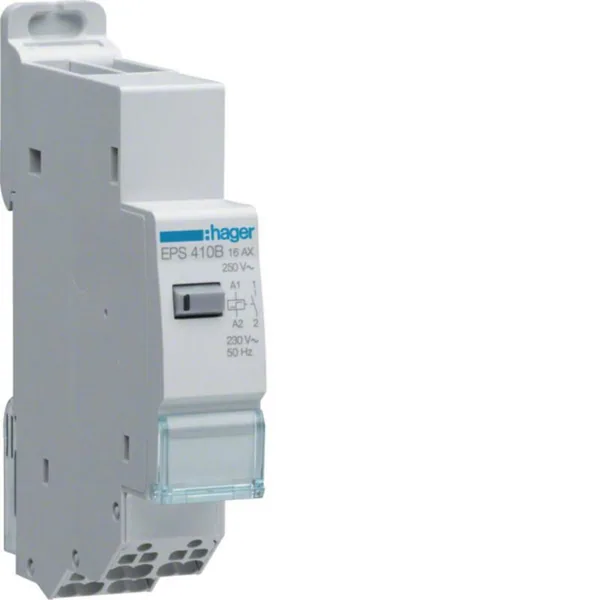 Sysäysrele Hager EPS410B ELEK. 1S 16A 230VAC JL