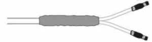 T-haara Raychem TE-01-CR - HAAROITIN RAYCHEM TE-01-CR T-HAARA KUTISTETTAVA