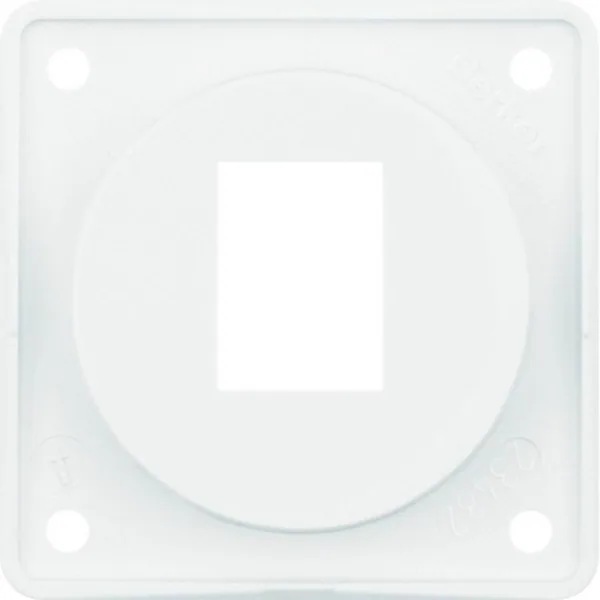 Telerasia Hager Integro Flow 1xRJ45 AMP white