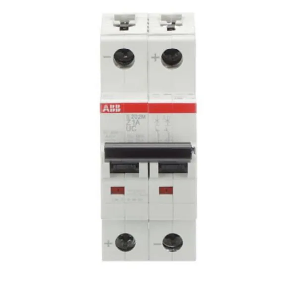 Johdonsuojakatkaisija ABB S200MUC 2-pole Z-char. 1A