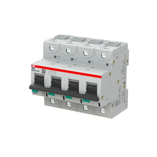 Johdonsuojakatkaisija ABB S800 S804P-B100, 4P B 100A