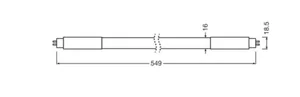 LED-valoputki T5 Ledvance Performance LED Tube - LED-VALOPUTKI T5 LEDVANCE T5 HF HE14 600 7W/840
