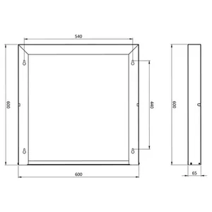 Mekaaninen lisätarvike Exaktor Exaktor - MEKAANINEN LISÄTARVIKE EXAKTOR MOLNPOP/HE PINTA-AS.KEH.60X60M
