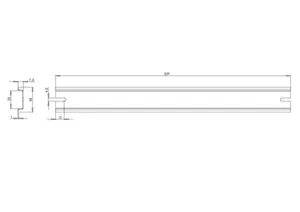 DIN-kisko Fibox MNX 35 - DIN-KISKO FIBOX MIV 30