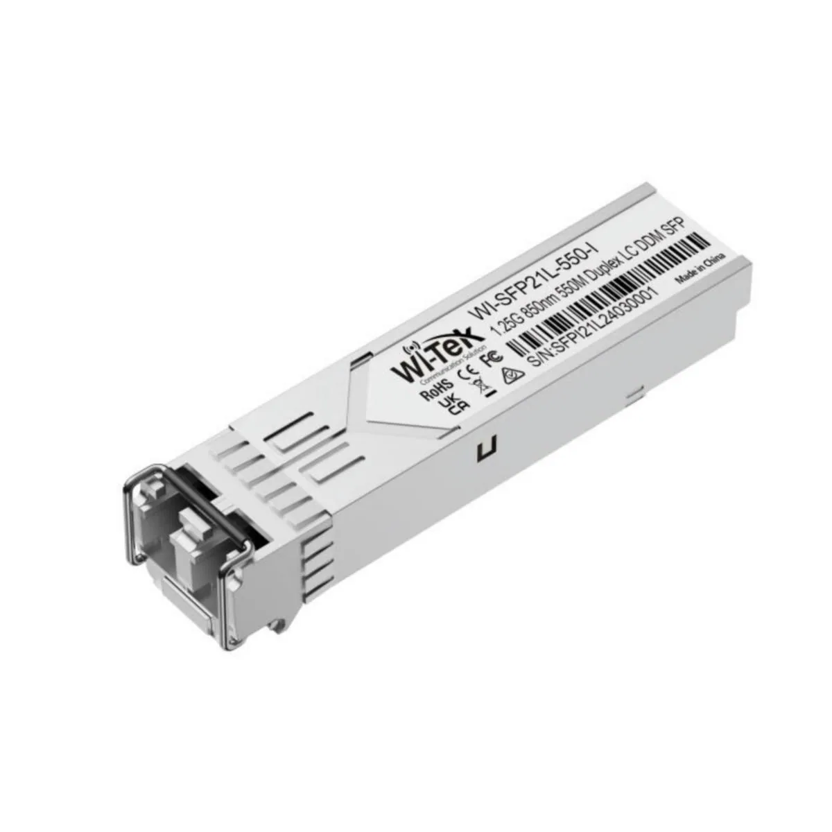 Ethernet kytkintarvike Wi-Tek SFP moduuli 550M LC DUPLEX MM -40-850