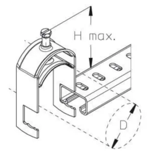 Kaarikiinnike PUK lattakiskolle - KAARIKIINNIKE PUK K38RU Ø32-38/HMAX=69MM FE