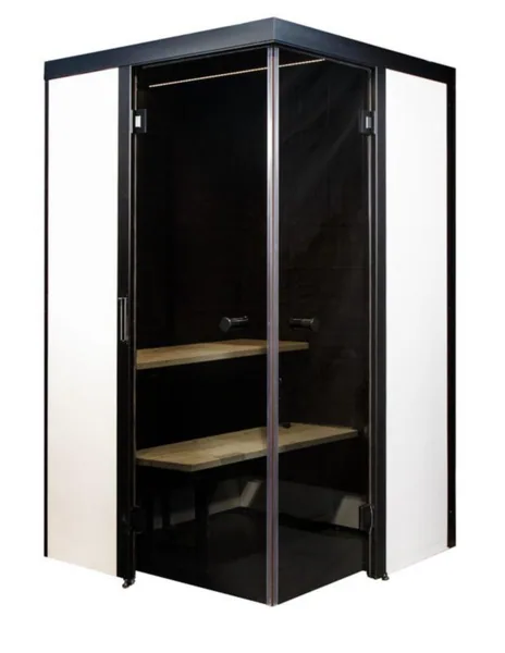 Kylpyhuonesauna Smartfold 2.0 Harvia OIKEAK. MUSTA