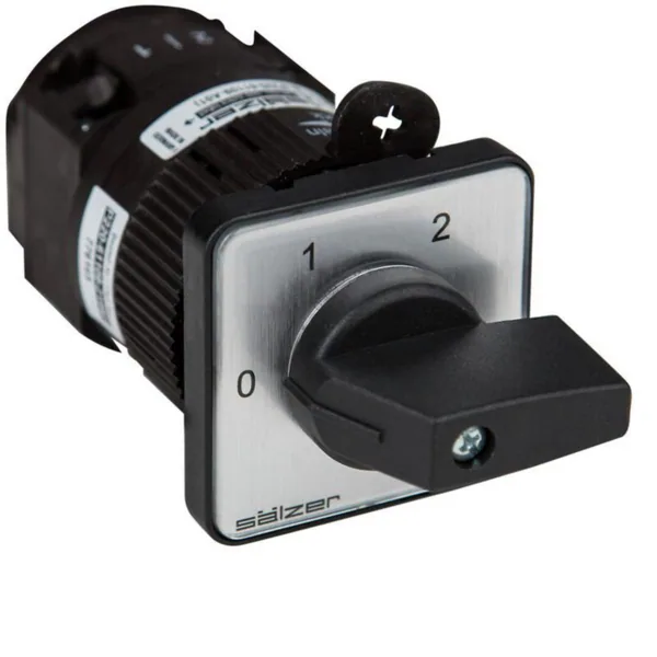 Nokkakytkin askel Sälzer P220 0-1-2 1N 20A Ø22.5