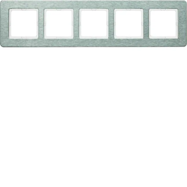 Peitelevy Hager Q.7 5-f. RST brushed horiz