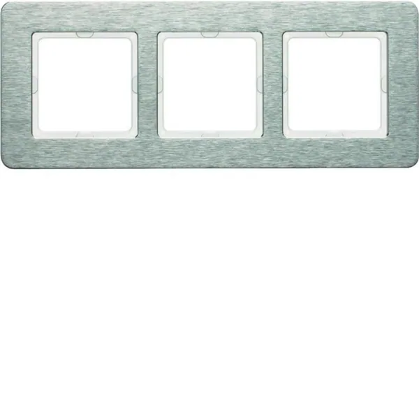 Peitelevy Hager Q.7 3-f. RST brushed horiz