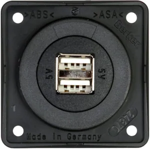 Pistorasia Hager Integro Flow - PISTORASIA INTEGRO FLOW 2USB/2.5A/12VDC UR ANT