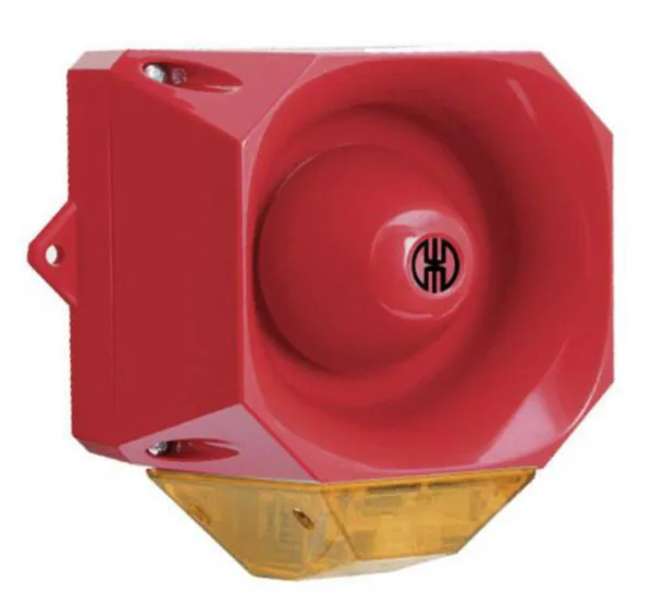 Sireeni WERMA Signaltechnik 441 VÄL./32-ÄÄNI 9-60VDC PUN/KEL