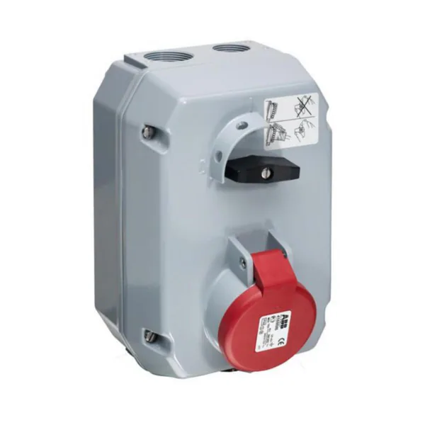 Voimapistorasia Amphenol Critical & Safe 6H, 16A, IP44, 3P+N+E, KL