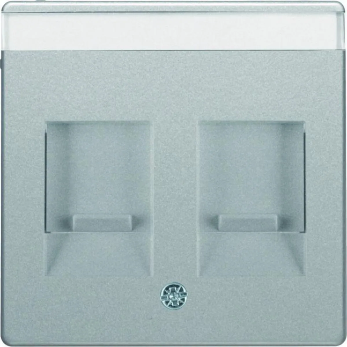 Keskiölevy Hager Q.1 2OS. RAS. 4541XX ALU – alumiini