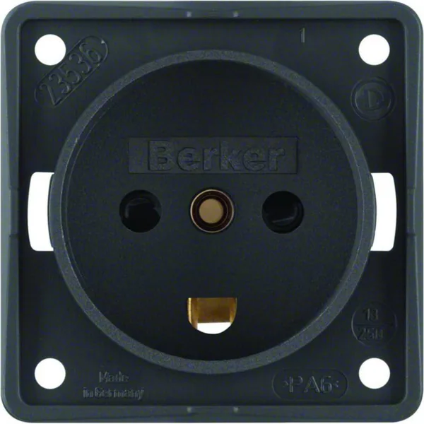 Pistorasia Hager Integro Flow 1DK/13A/250V UKR ANT