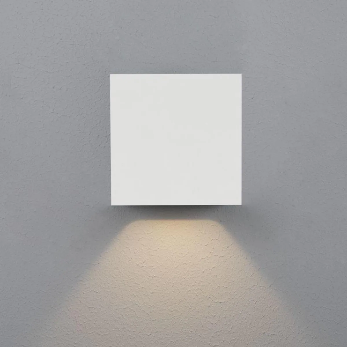Seinävalaisin ulko Hide-a-lite Cube XL I - SEINÄVALAISIN ULKO CUBE CUBE XL I VALKOINEN 3000K