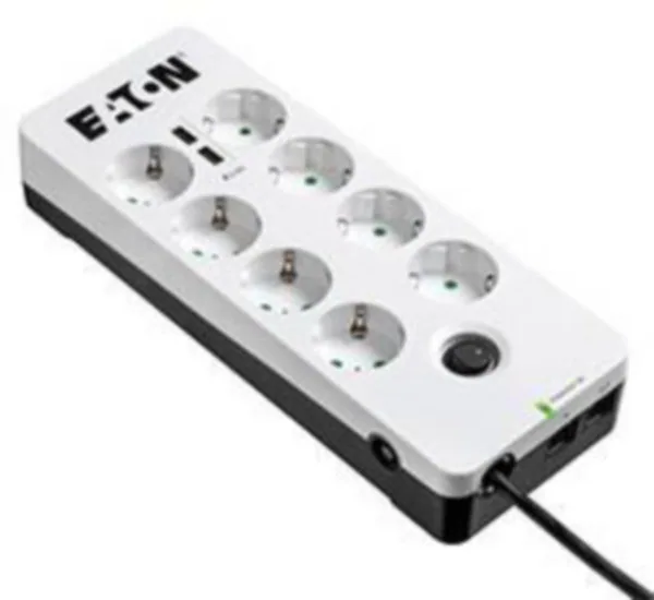 UPS-lisävaruste Eaton Ylijännitesuoja UPS-LISÄVAR. PROT. BOX 8 TEL USB DIN
