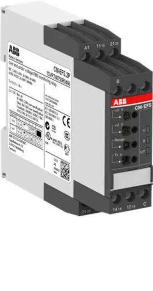 Valvontarele jännite ABB CM-EFS.2S,YLI-JA ALIJÄNNITE,RU