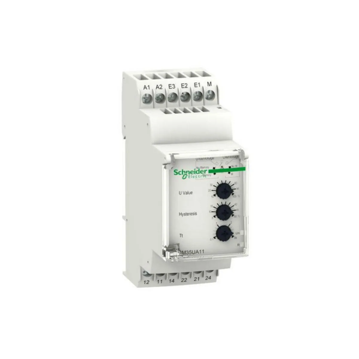 Valvontarele jännite Schneider Electric Zelio YLI-/ALIJÄNNITE 1..100V 2C/O