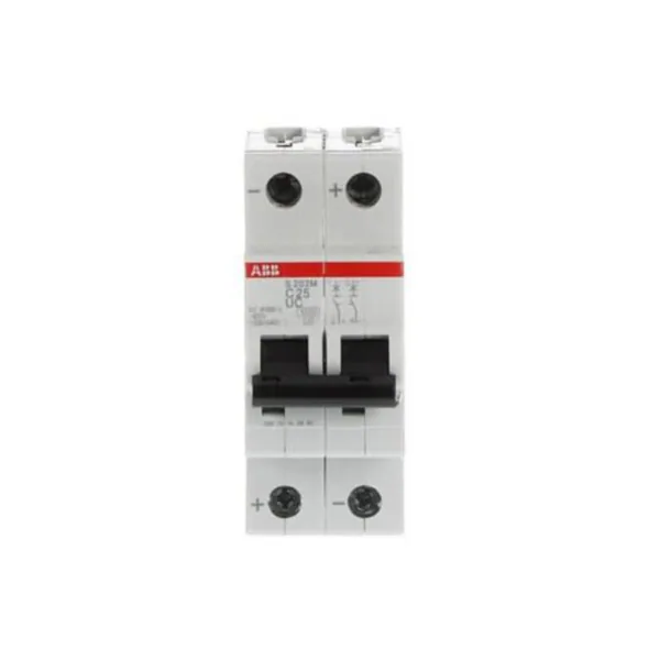 Johdonsuojakatkaisija ABB S200MUC 2-pole C-char. 25A