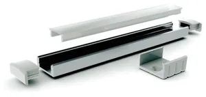 LED-alumiiniprofiili Airam Slimline 7 Optical - LISÄTARVIKE SLIMLINE 7 OPTICAL Profiili 1m 30D AL ACC