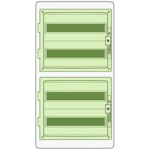 Moduulikotelo pinta PS Schneider Electric Kaedra - MODUULIKOTELO PINTA PS MUREVA 18 MOD 4RIV IP65