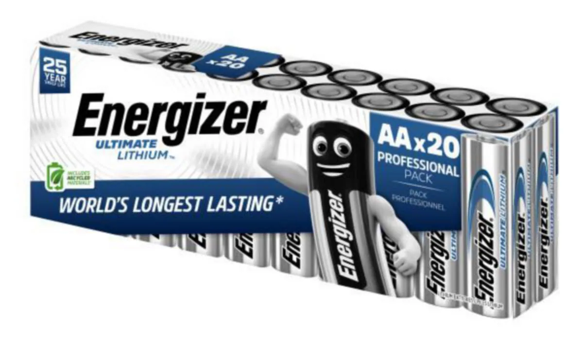 Paristo lithium Energizer Ultimate - PARISTO LITHIUM ENERGIZER ULTIMATE AA DP20