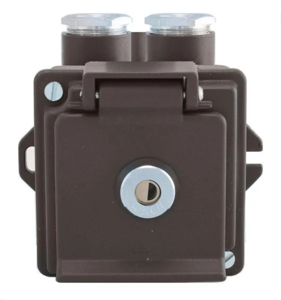 Pistorasia Selcast 1-os IP44 16A LUKOLLA 2xPK16