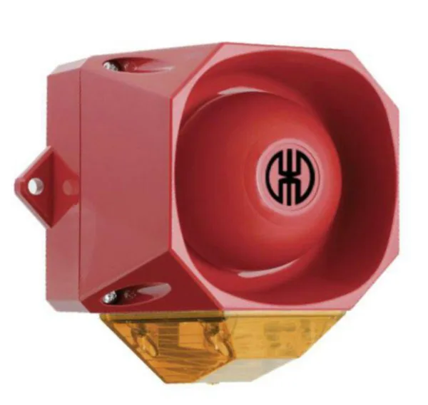 Sireeni WERMA Signaltechnik 439 VÄL./32-ÄÄNI 9-60VDC PUN/KEL
