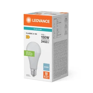 Vakiolamppu Ledvance Value Classic - VAKIOLAMPPU VALUE CLASSIC CLA 19W/865 2452LM E27 OP