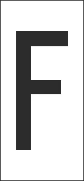 Merkintäkilpi Hammarprodukter H50 kirjaimet H-50 VALK. KIRJAIN F, PSS 25