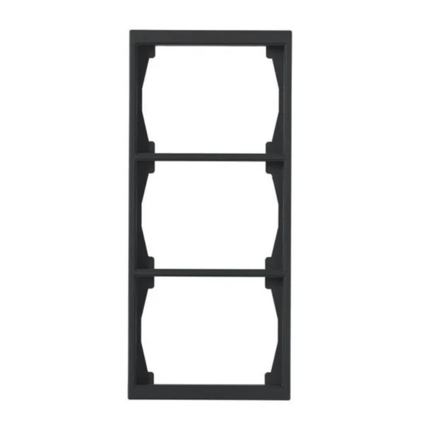 Peitelevy ABB Impressivo musta 3OS/IP21/100MM MUS