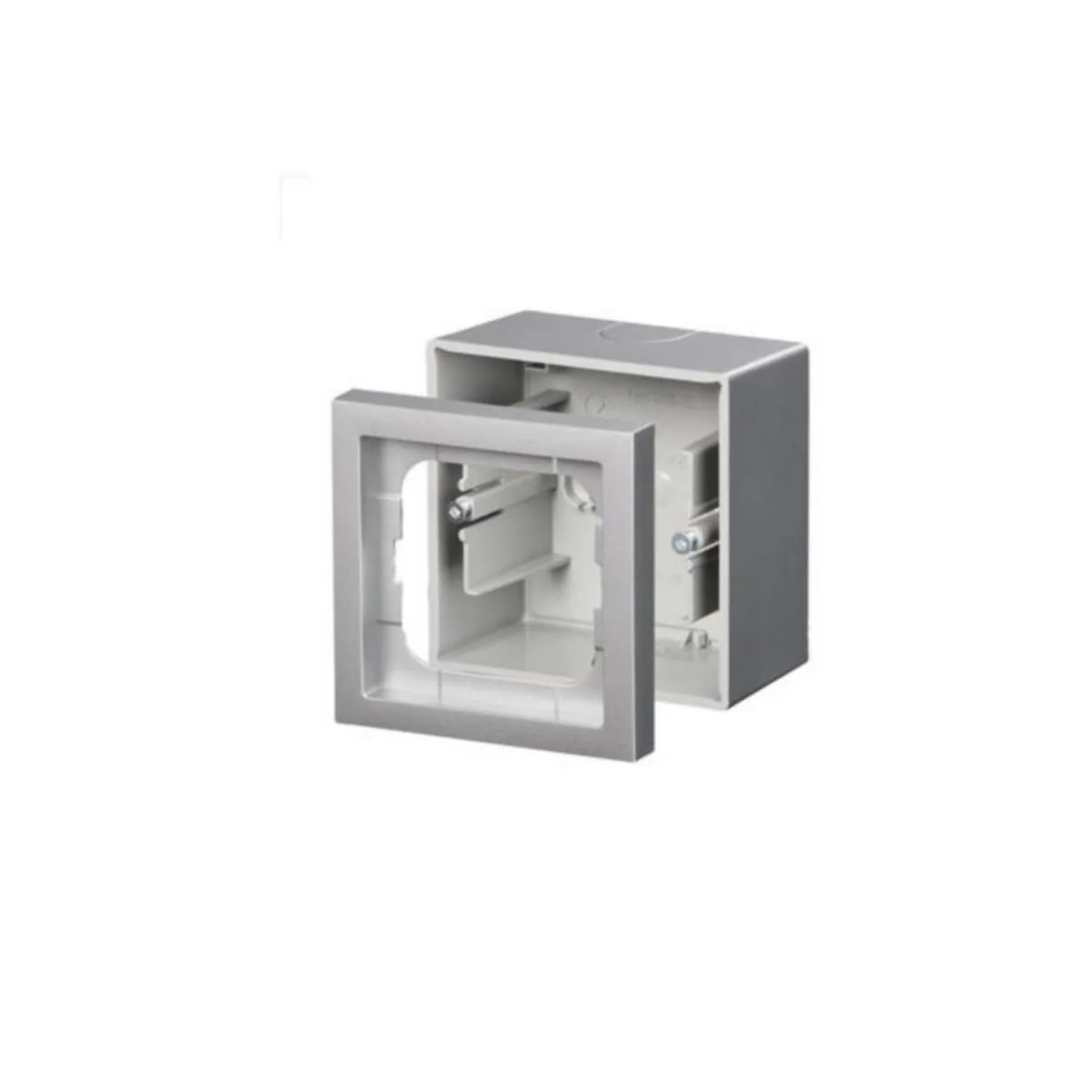 Pintakotelo ABB Impressivo 80mm 1OS/IP20 54/80MM ALU – alumiini