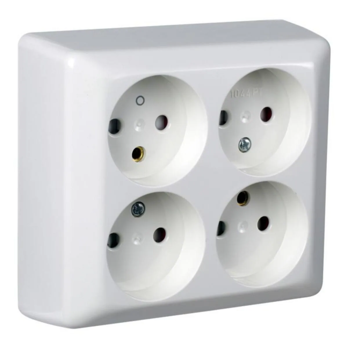 Pistorasia ELKO RS16 uppoasennus - PISTORASIA ELKO RS16 4N/16A/250V/IP21 PPR VAL