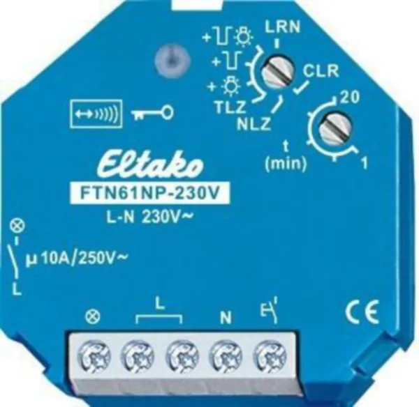 Porrasvaloautomaatti langaton FTN61NP-230V Eltako