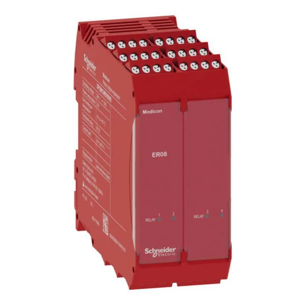 Turvarele Schneider Electric Modicon 8 TURVARELELÄHTÖÄ RUUVILIITIN