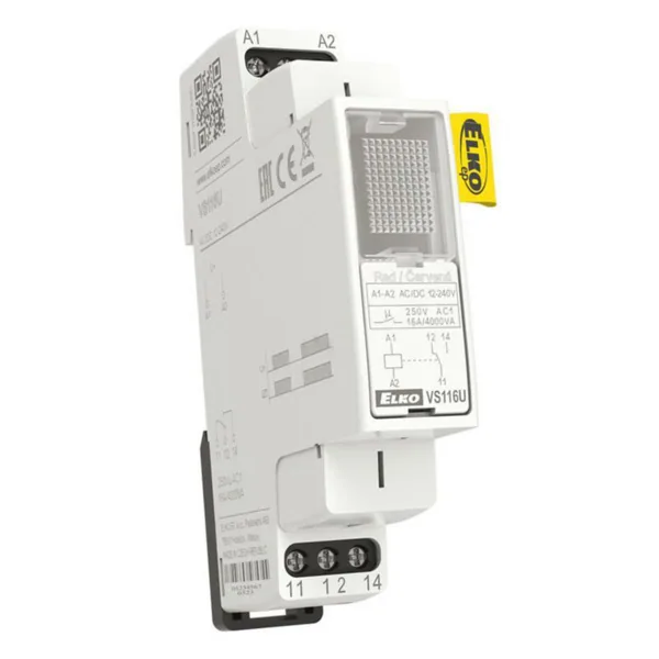 Välirele Elko EP 1VK 16A 12-240VUC VIH LED