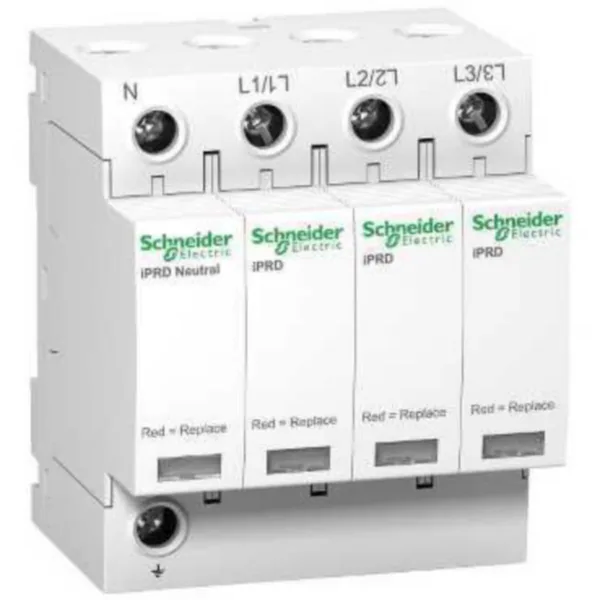 Ylijännitesuoja kiinteistö Schneider Electric Acti 9 IPRD T2 65R 3P+N+PEN HÄL