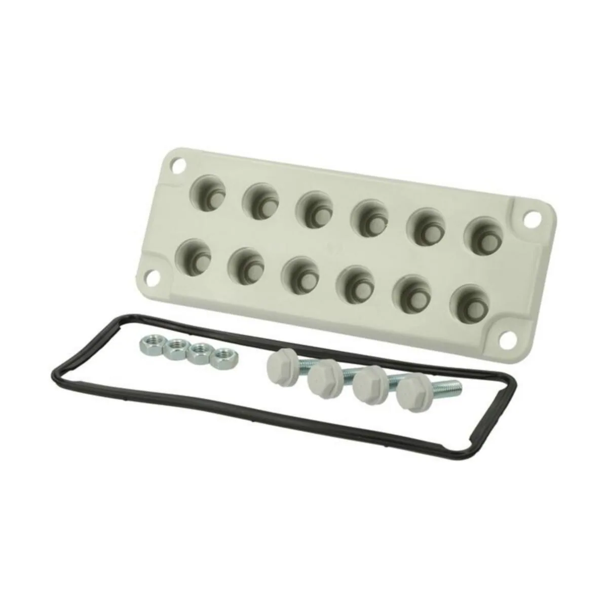 Holkkitiivistelaippa MB, Fibox - LÄPIVIENTILAIPPA FIBOX MB 10891 SET
