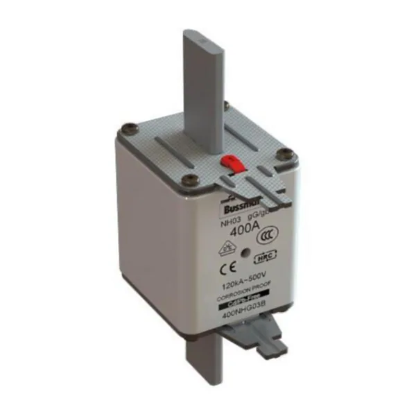 Kahvasulake Bussmann 500VAC 400NHG03B gG-gL 400A 03