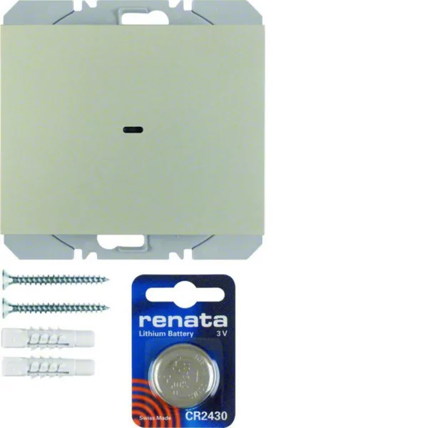 Painike langaton KNX Hager K.5 1OS. PAR 3V QUICKLINK RST