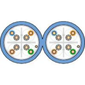 Tietoverkkokaapeli-CAT6A Schneider Electric Actassi F/UTP DCA - TIETOVERKKOKAAPELI ACTASSI CAT6A F/UTP 2X4P DCA 500M B